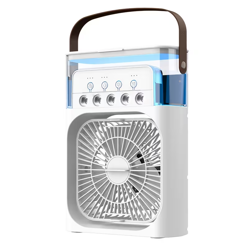 EverCool 3-in-1 Air Cooler highlights fan + mist + LED in one
