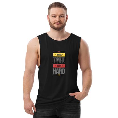 Men’s drop arm tank top