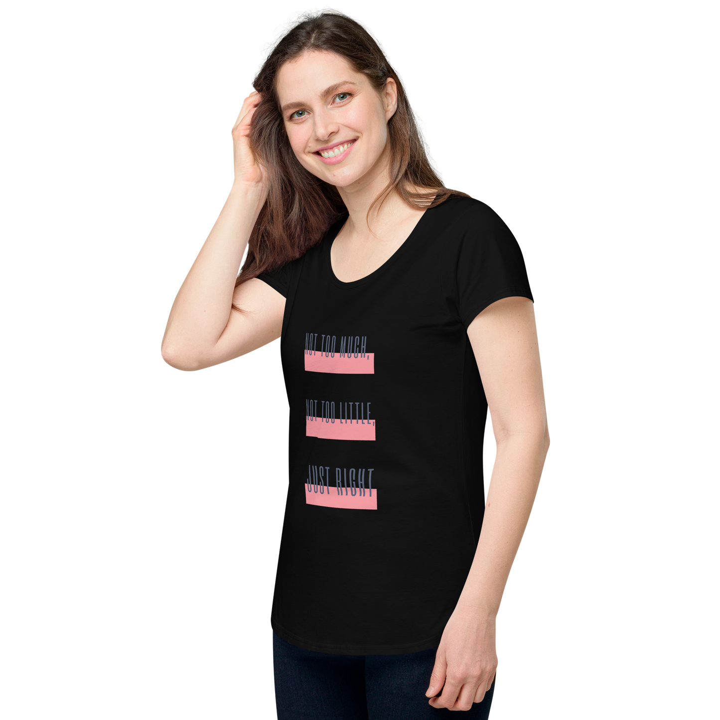 Women’s round neck tee