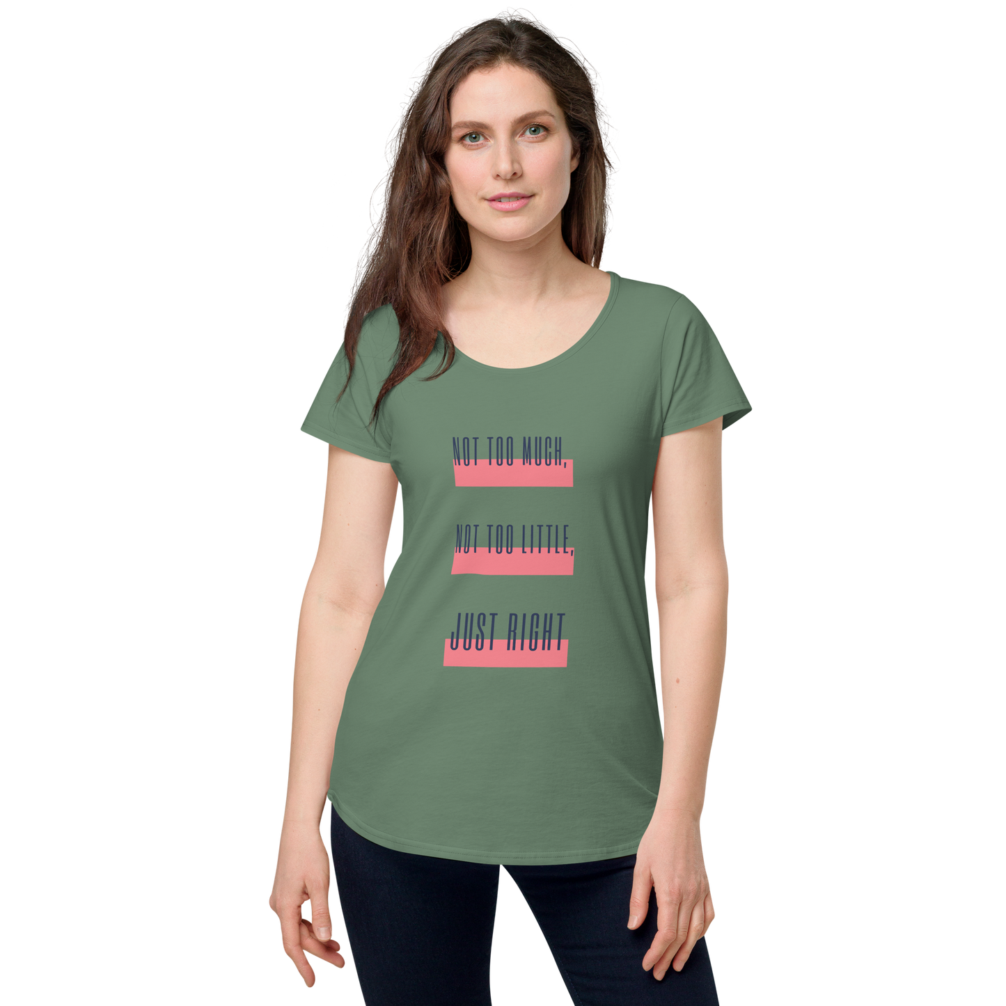 Women’s round neck tee