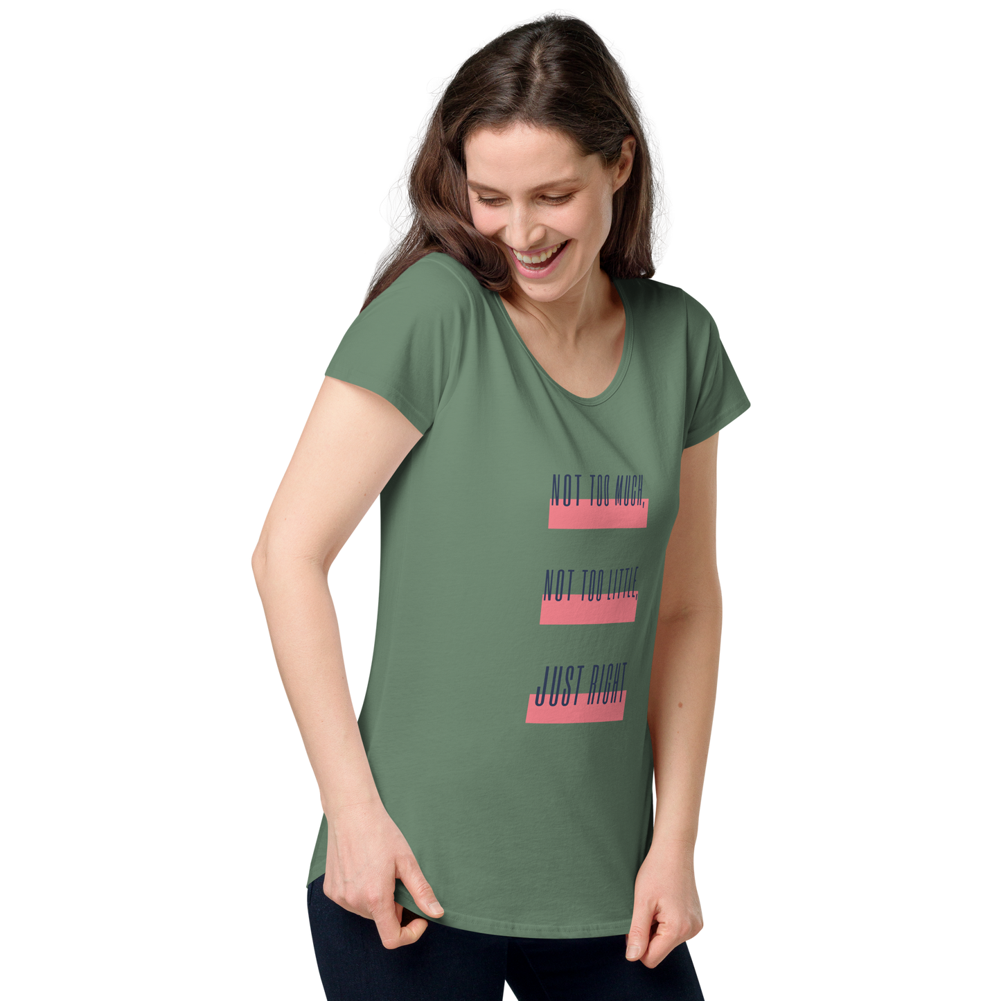 Women’s round neck tee