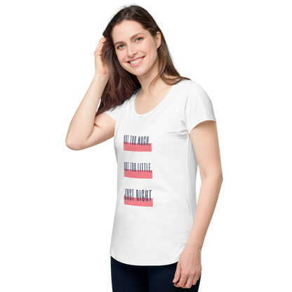 Women’s round neck tee