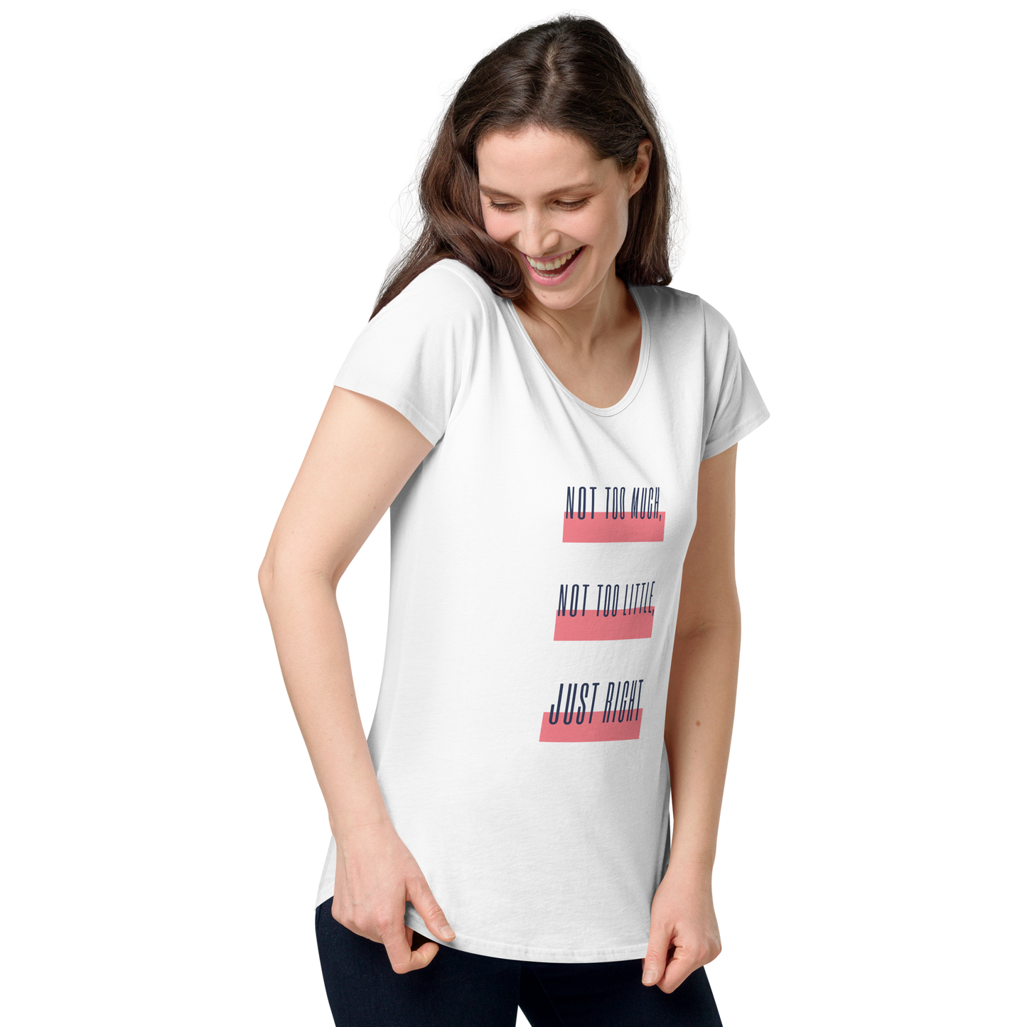 Women’s round neck tee