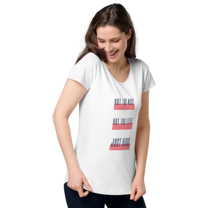 Women’s round neck tee